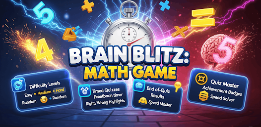 Brain Blitz: Math Game App – Features, Download & Overview | Appopts